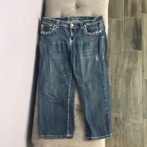 LAidol Capri denim pants